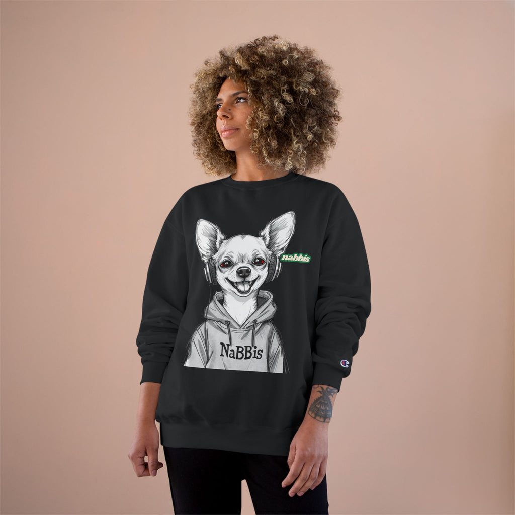 Chihuahua Champion Sweatshirt, Funny Dog Apparel, Gift for Dog Lovers, Cute Pet Merch, Cozy Casual Wear, Animal Lover Clothing