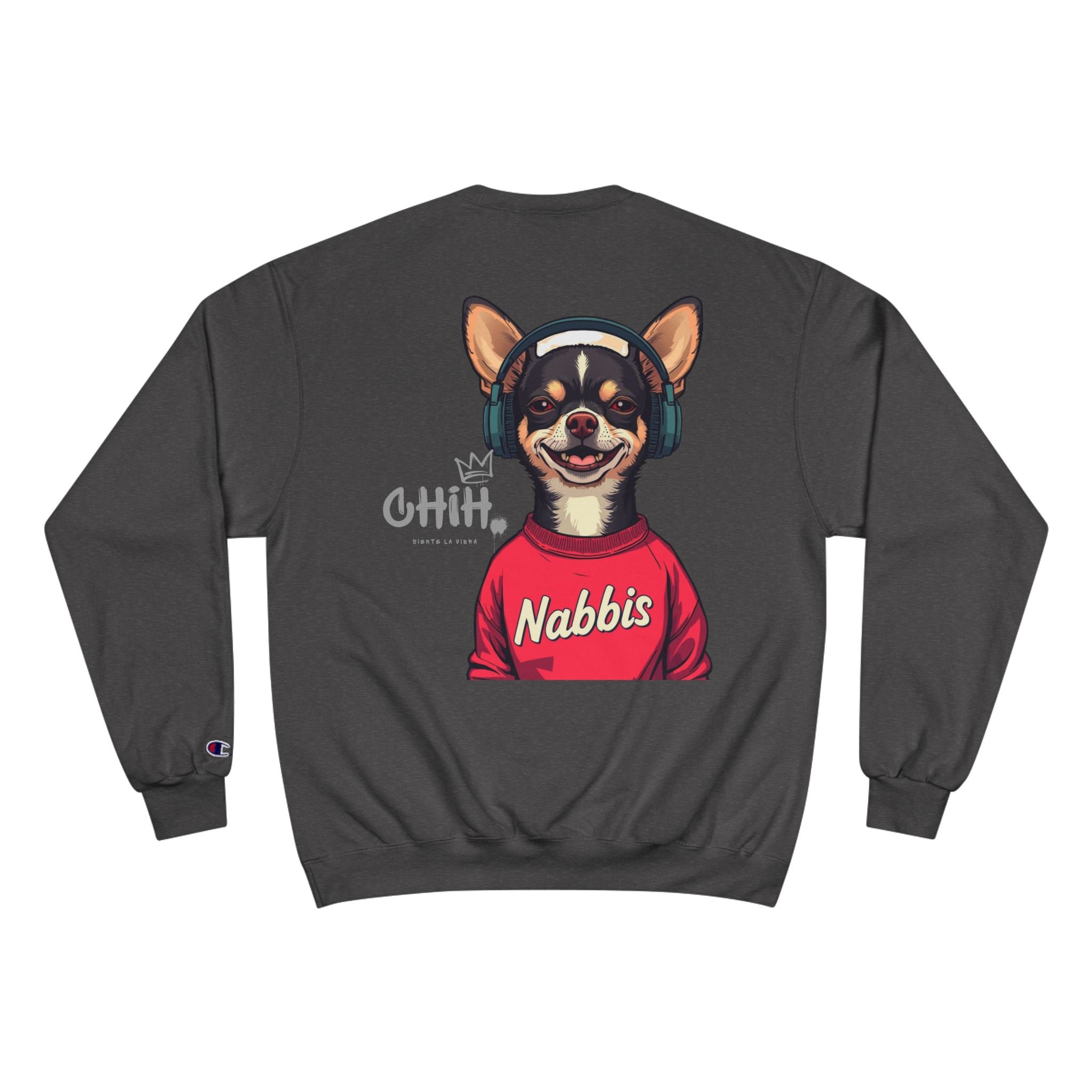 Chihuahua Champion Sweatshirt, Funny Dog Apparel, Gift for Dog Lovers, Cute Pet Merch, Cozy Casual Wear, Animal Lover Clothing