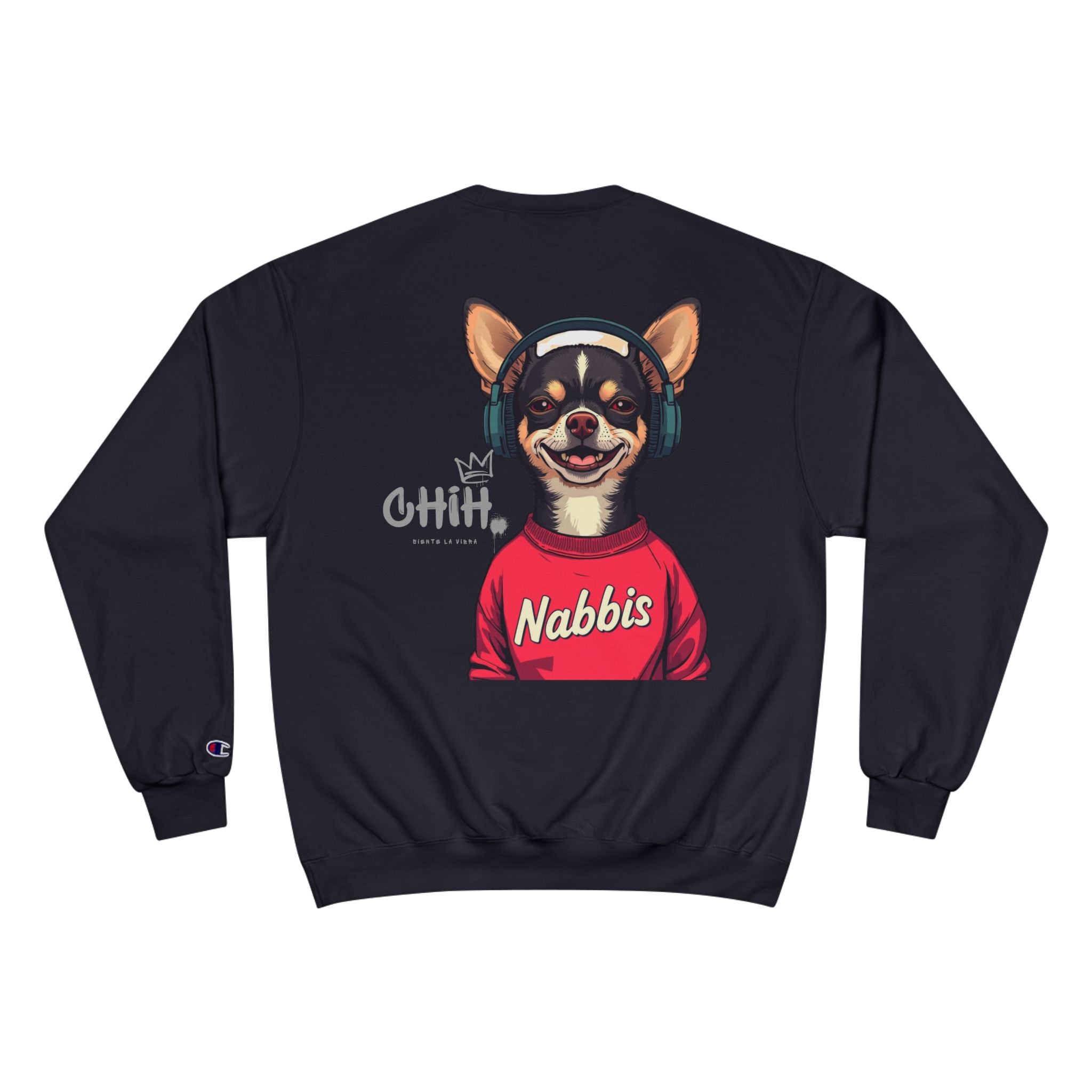 Chihuahua Champion Sweatshirt, Funny Dog Apparel, Gift for Dog Lovers, Cute Pet Merch, Cozy Casual Wear, Animal Lover Clothing