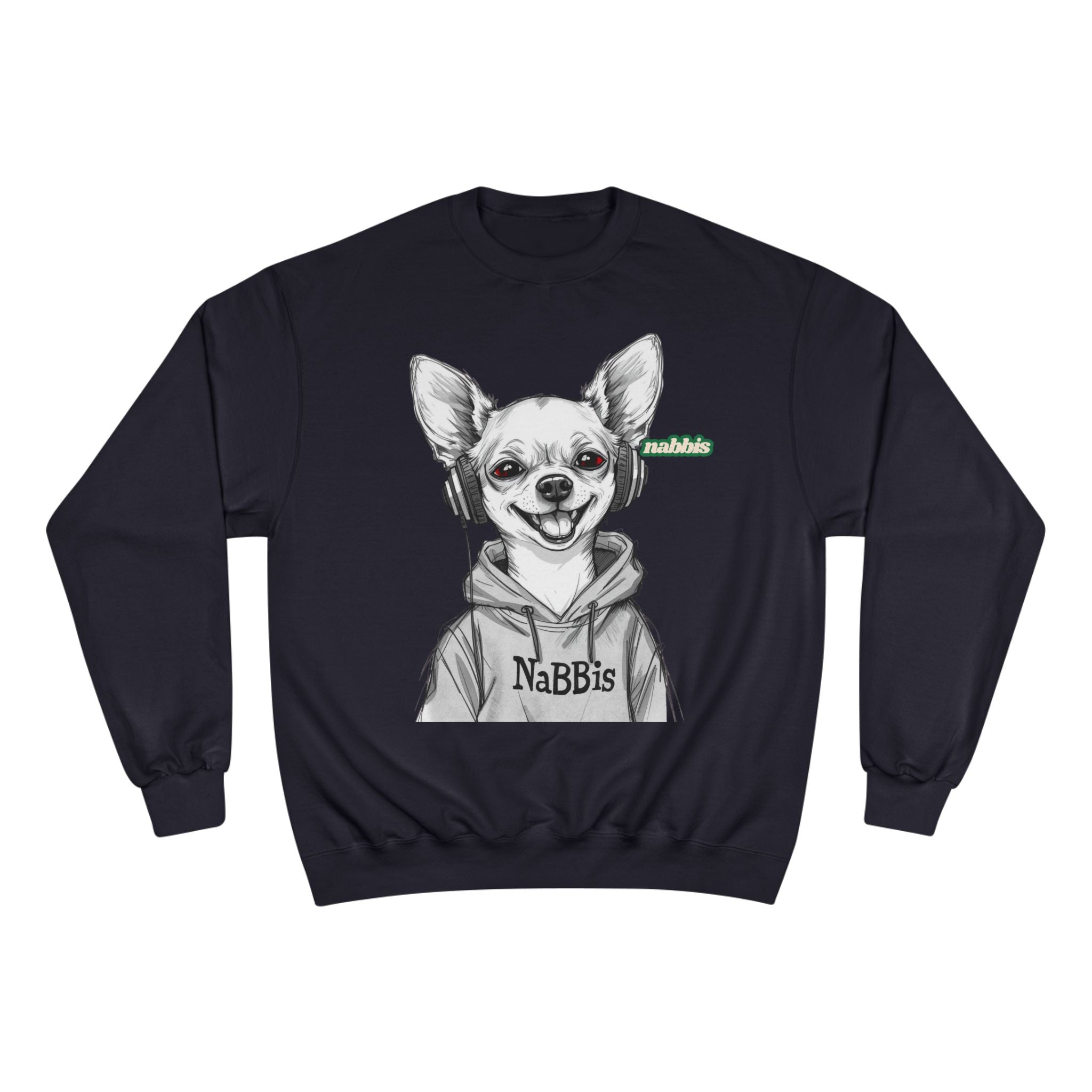 Chihuahua Champion Sweatshirt, Funny Dog Apparel, Gift for Dog Lovers, Cute Pet Merch, Cozy Casual Wear, Animal Lover Clothing
