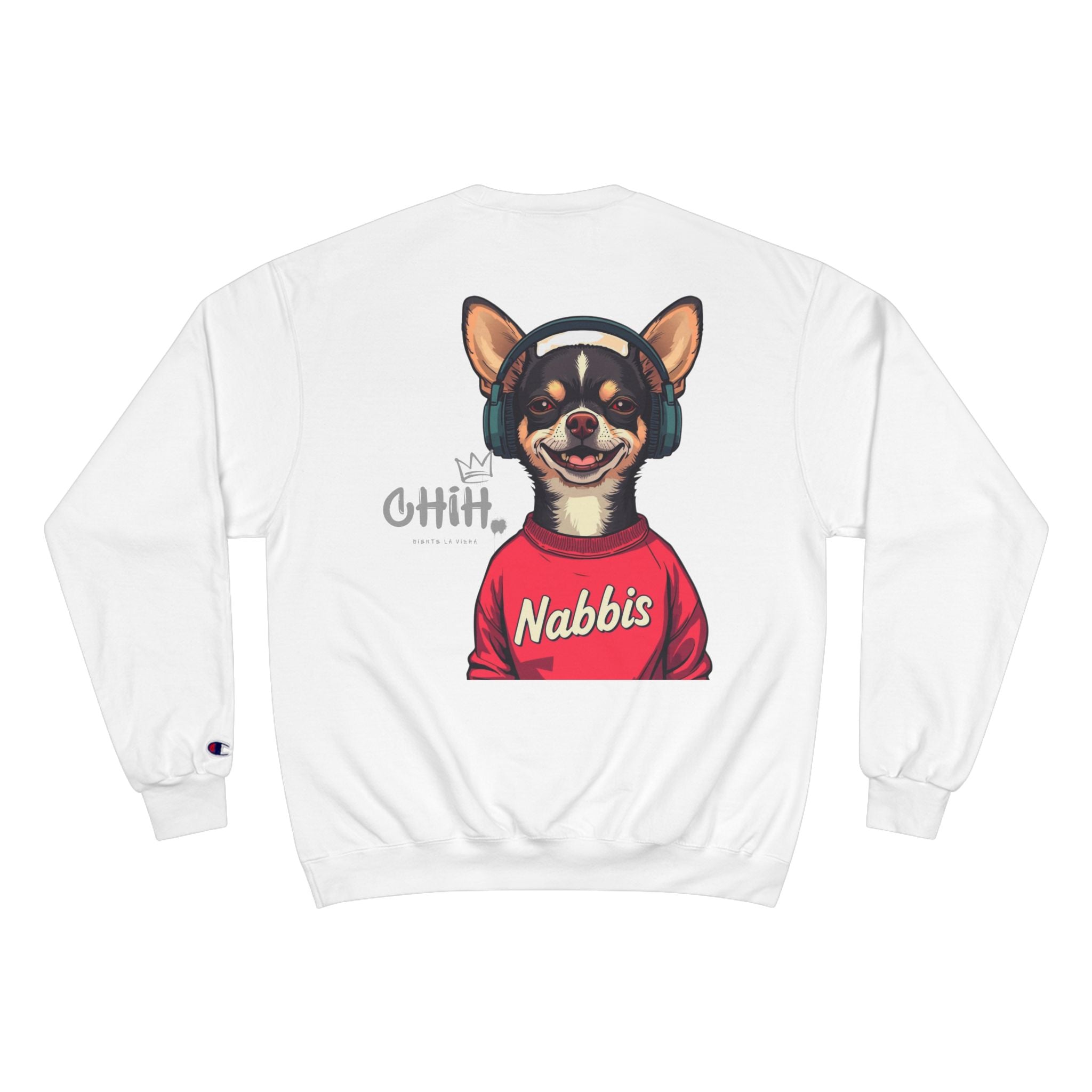 Chihuahua Champion Sweatshirt, Funny Dog Apparel, Gift for Dog Lovers, Cute Pet Merch, Cozy Casual Wear, Animal Lover Clothing