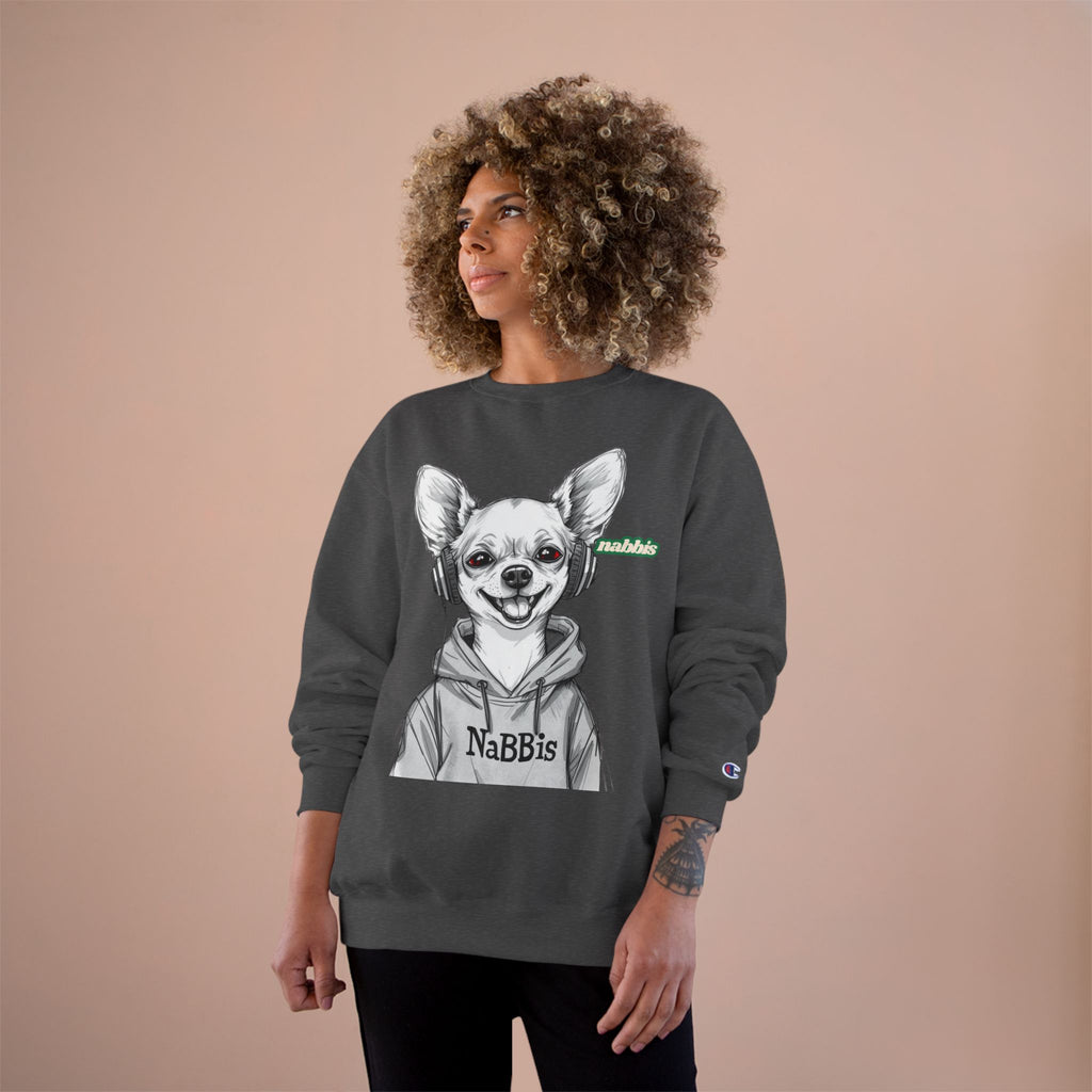 Chihuahua Champion Sweatshirt, Funny Dog Apparel, Gift for Dog Lovers, Cute Pet Merch, Cozy Casual Wear, Animal Lover Clothing