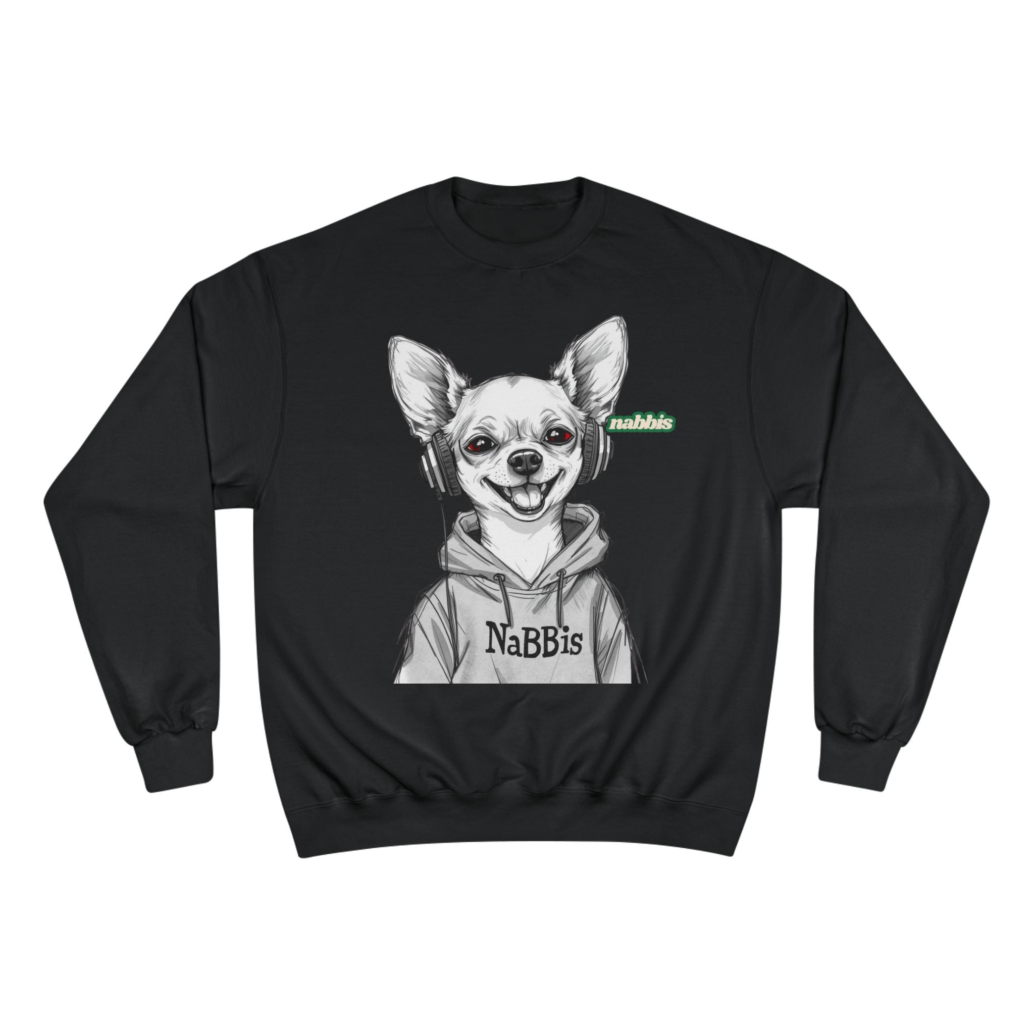 Chihuahua Champion Sweatshirt, Funny Dog Apparel, Gift for Dog Lovers, Cute Pet Merch, Cozy Casual Wear, Animal Lover Clothing